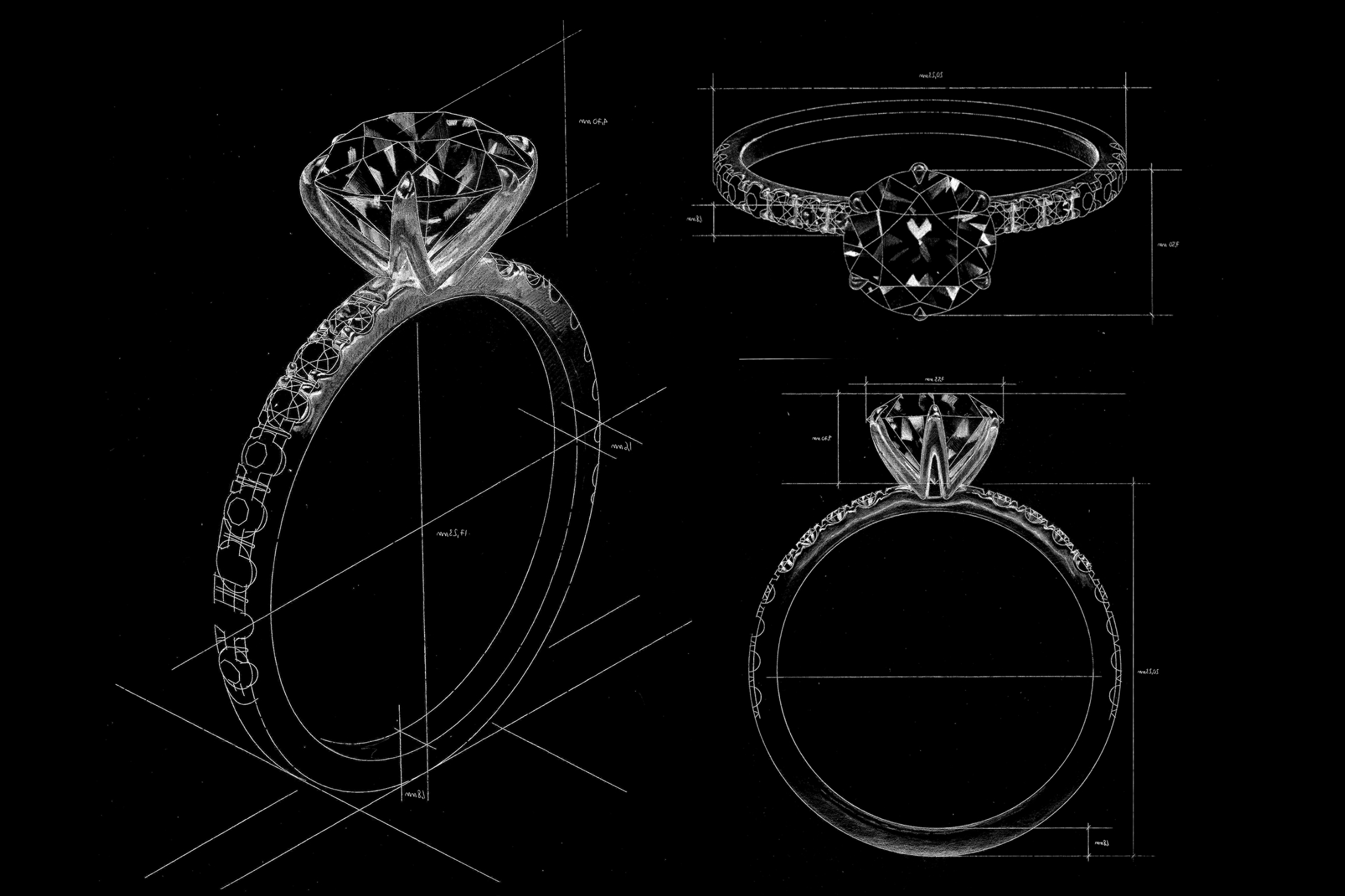 Cut to perfection:  VRAI created diamonds